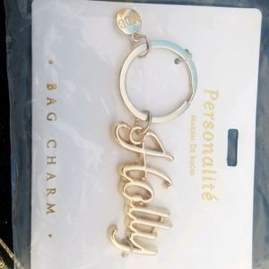 Final sale donating july 1st Key charm Holly Keychain